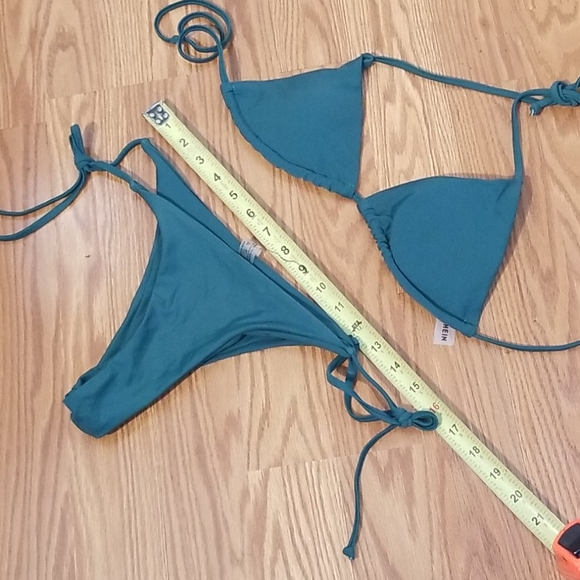 Shein bikini lg 2‎ bottoms 1 top - Picture 8 of 9